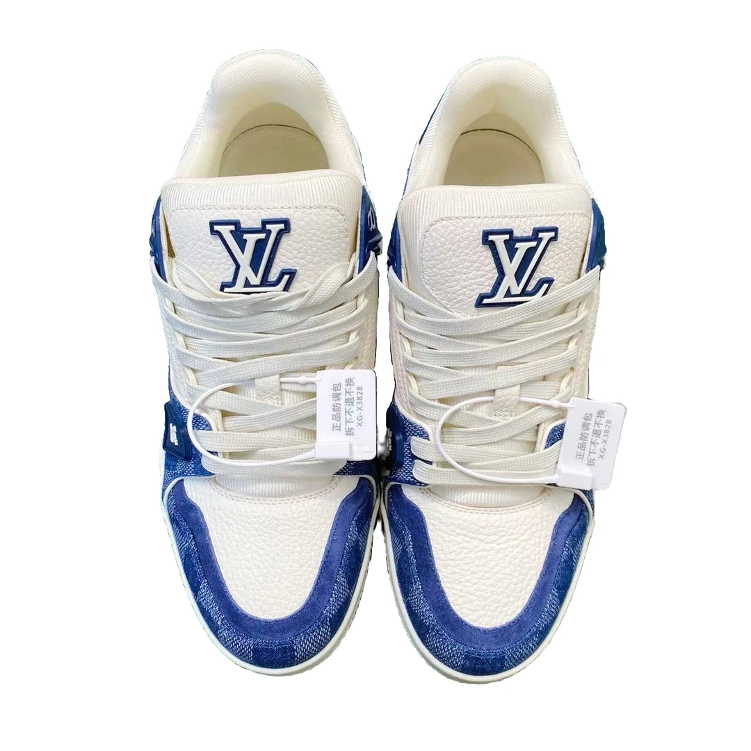 40码 Louis Vuitton/路易威登 LV trainer 板鞋/未使用/XG-X3828