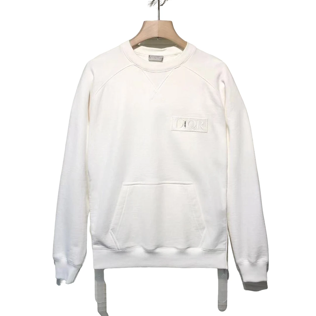 迪奥/Dior 徽标logo  刺绣 休闲 卫衣/S码/新带吊/XG-Y11803
