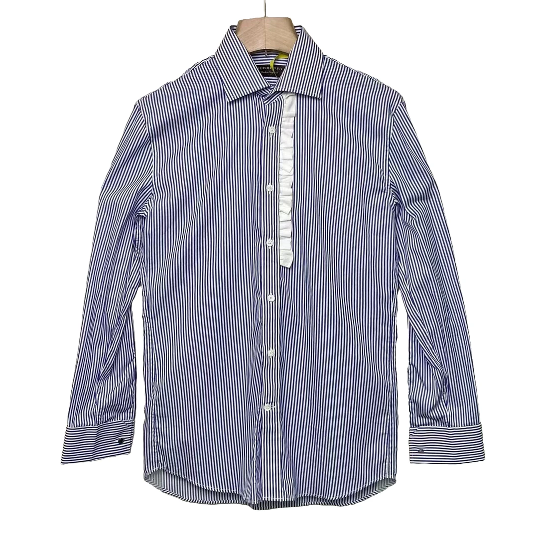 Burberry/ 巴宝莉 休闲  时尚  条纹 衬衫/ 37码/99+新/XG-Y18341