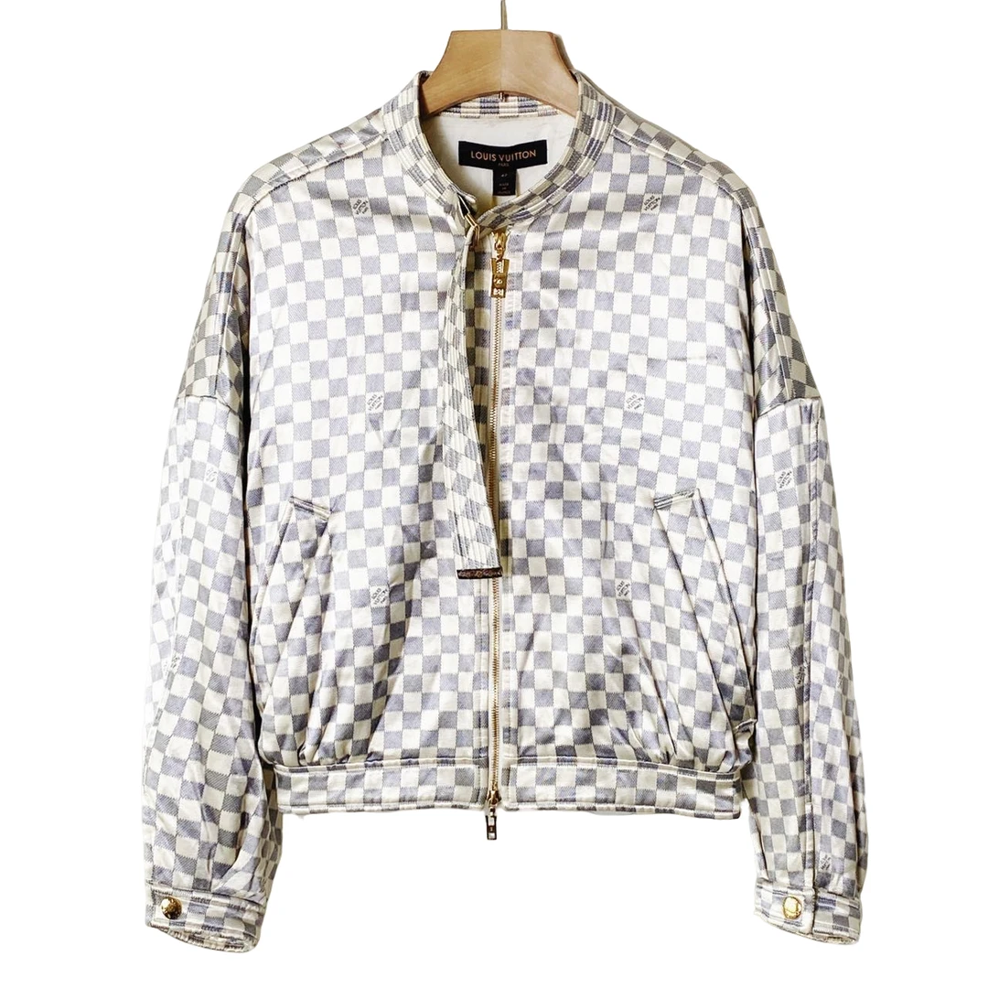 LouisVuitton/路易威登 LV 棋盘格 外套/42码/95+新/XG-Y20151