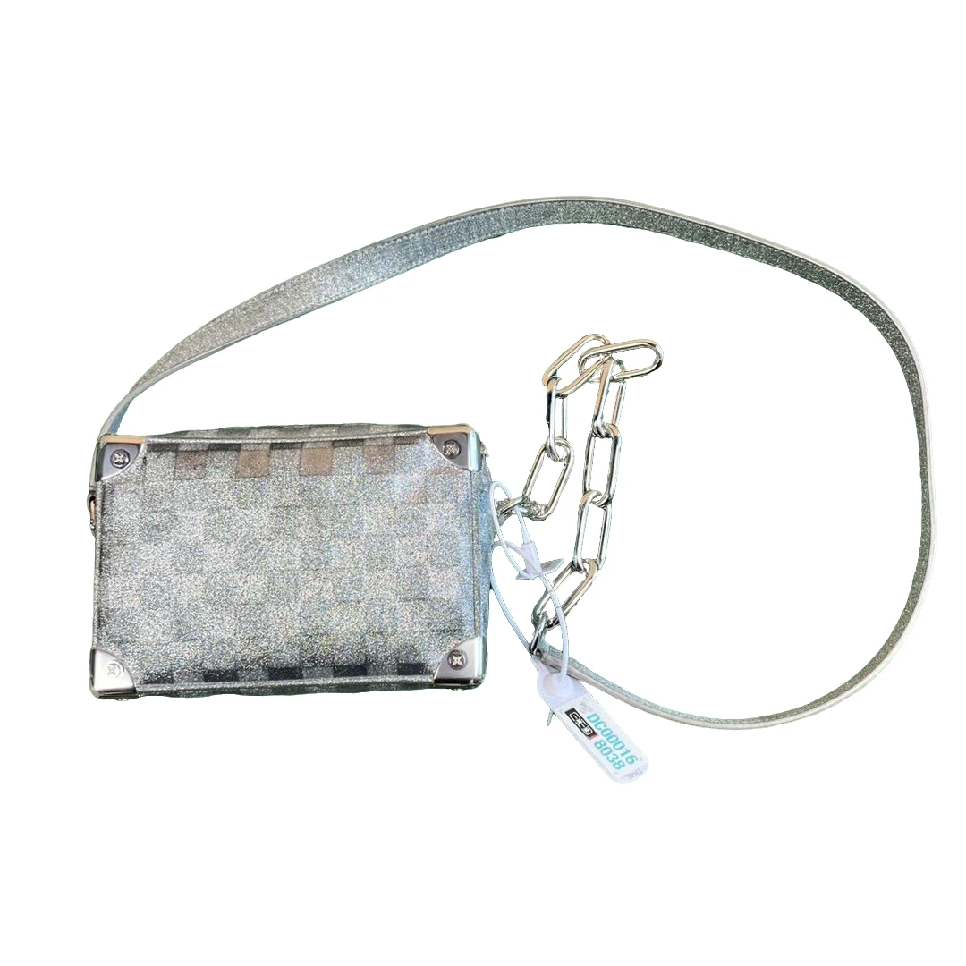 Louis Vuitton/路易威登 Lv 时尚 银色 盒子包/99+新/XG-Y6551