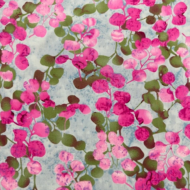 金小兔荣誉出品高密桑丽丝棉绸紫薇叶面料适合家居服连衣裙