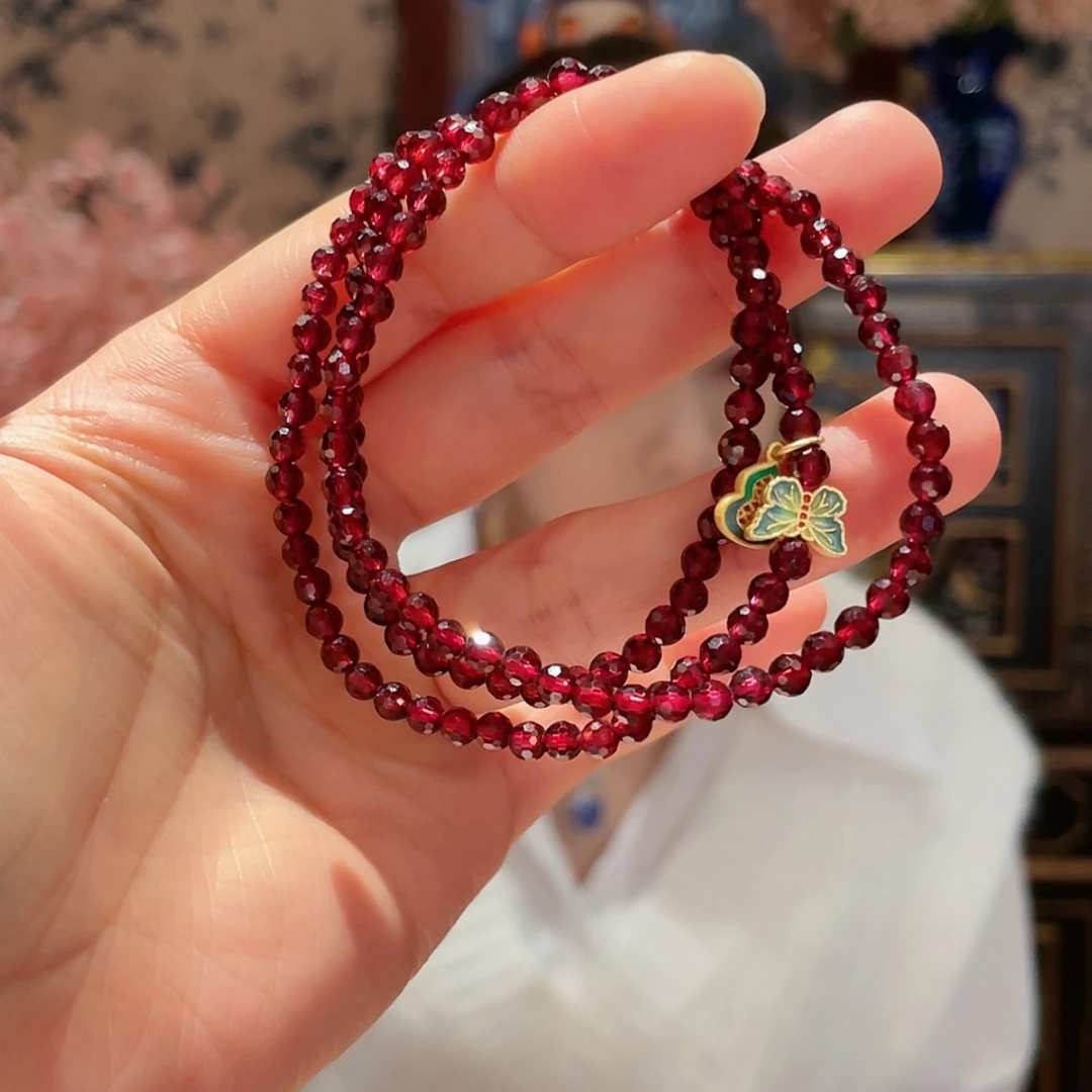 【闪购商品】石榴石手链未镶嵌