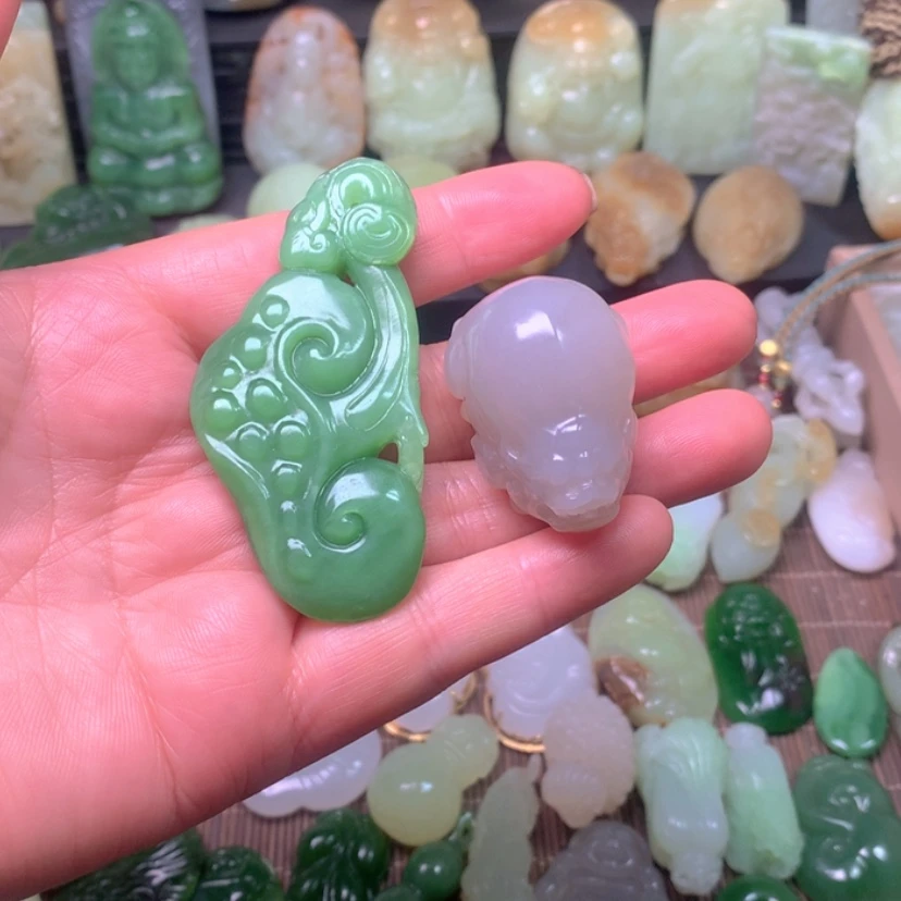 【闪购商品】和田玉颈饰未镶嵌天**冷