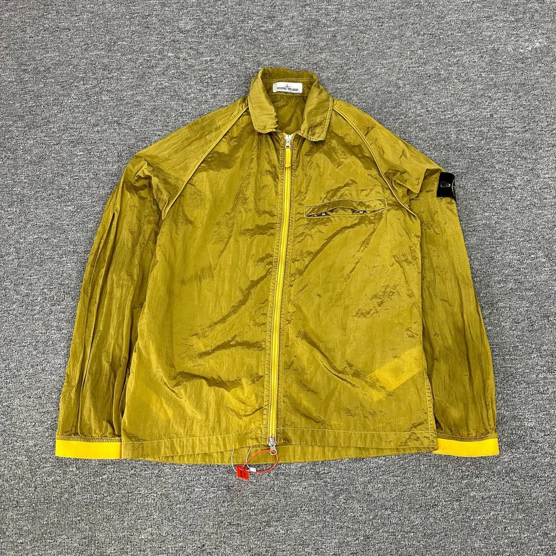 Stone island 石头岛 金属尼龙 外套 99新 M码