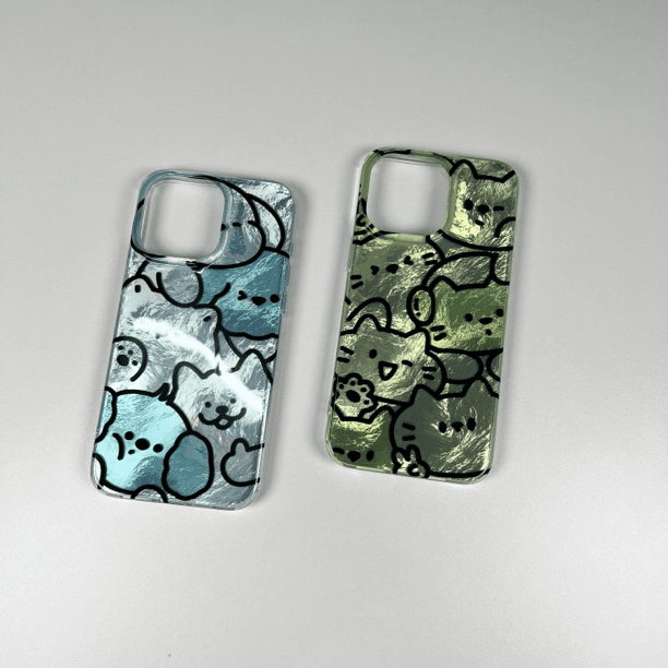 『青涩的栀子』高货圆边叠叠手机壳不计成本开炸