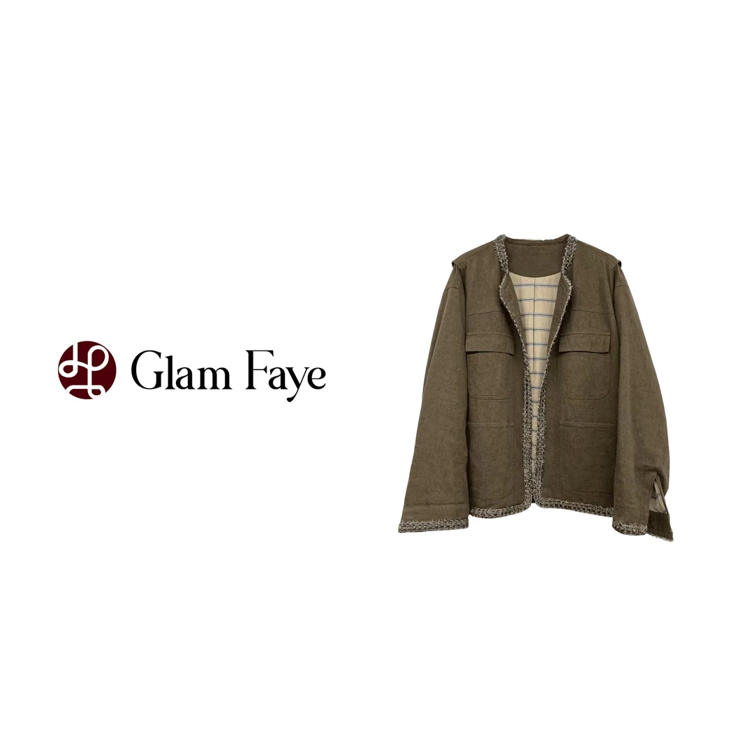 【大菲私服】时尚百搭休闲气质复古潮流秋季女外套