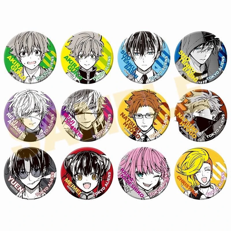 【东京异星人】第1弹/第2弹 吧唧徽章/明信片