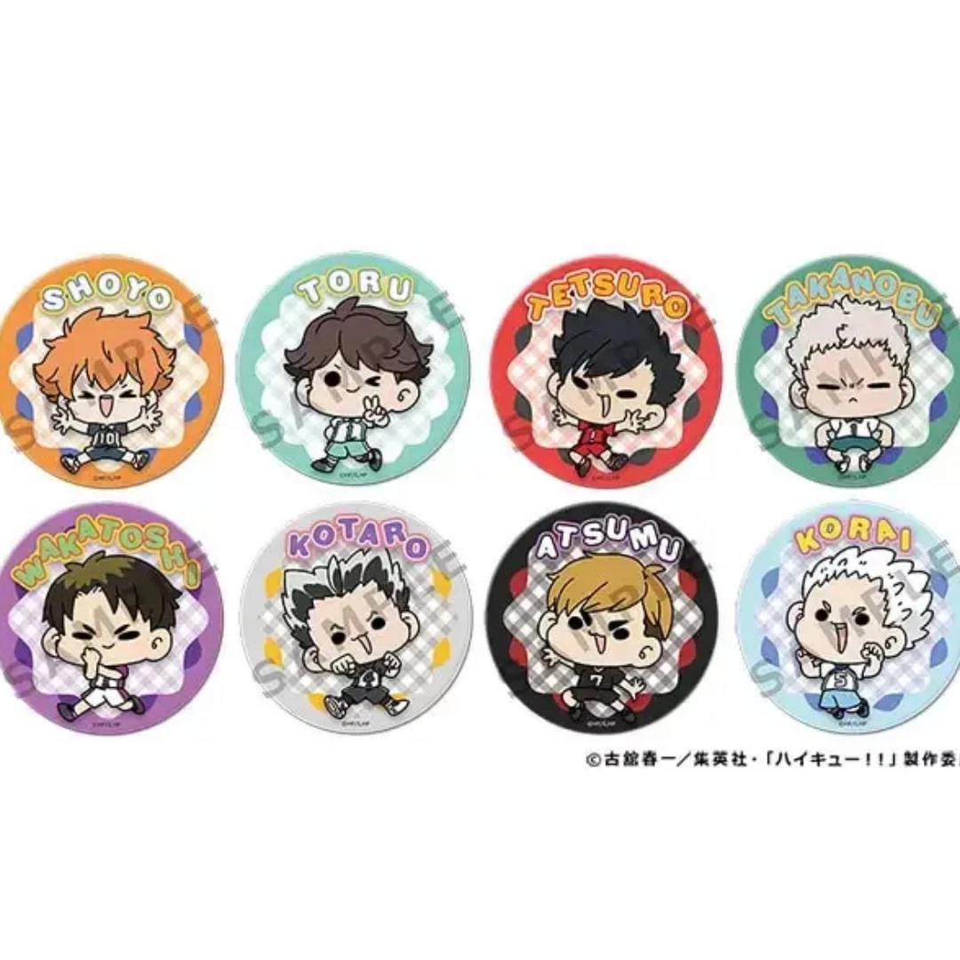 【排球少年】 mocho Q版吧唧 徽章系列