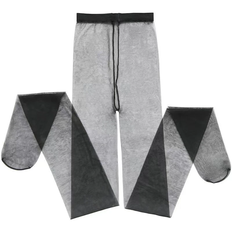 易撕丝袜情调手撕薄款一次性迷人黑丝袜性感美腿袜趣味女满分丝袜