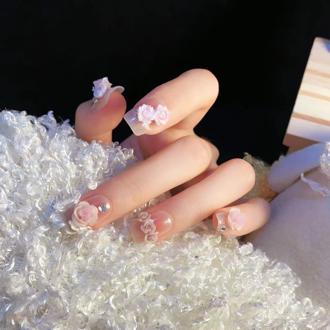 粉丝福利 YINGYU家满园华筑2024奢华高定轻奢款纯手工穿戴甲