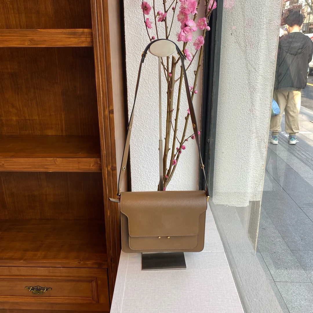 95新 MARNI 玛尼中号风琴包 无附件 7303123