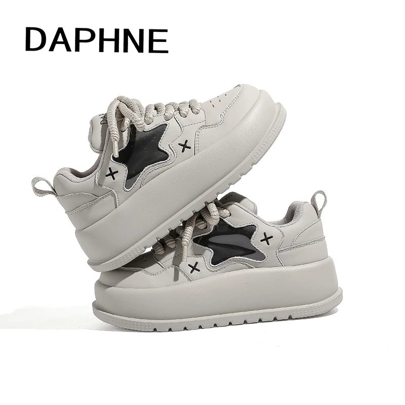 Daphne/达芙妮星星鞋2025年秋季新款潮流面包鞋轻便ins休闲鞋