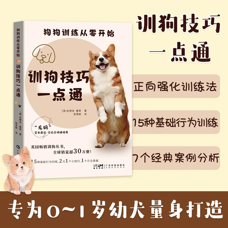 狗狗训练从零开始：训狗技巧一点通 狗狗训练宠物大全 养狗书籍