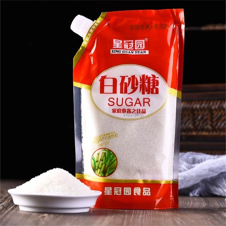 云南白砂糖优选白糖家商用中粒白糖食用糖烘焙调味烹饪甘蔗糖