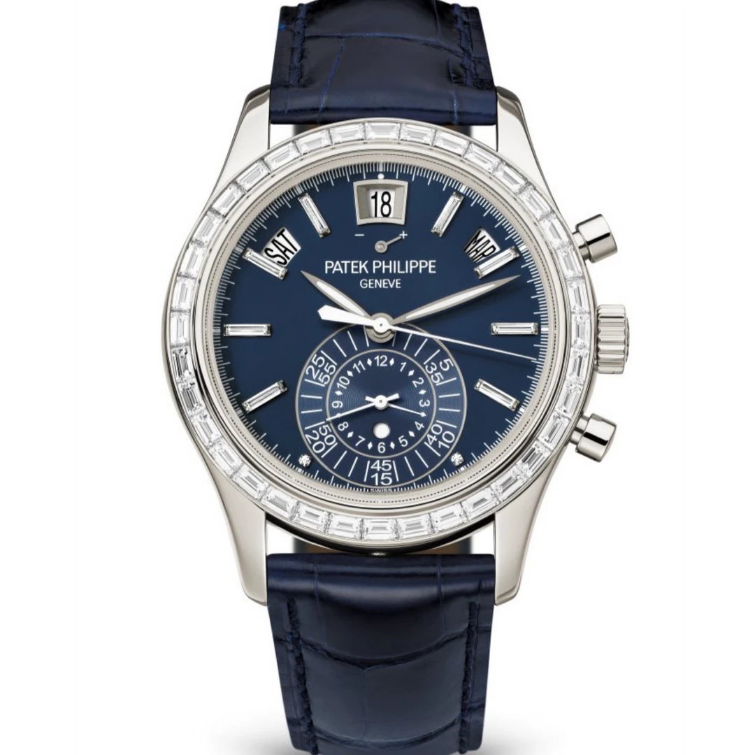 95新 Patek Philippe/百达翡丽 复杂功能5961P/40表径男表全套