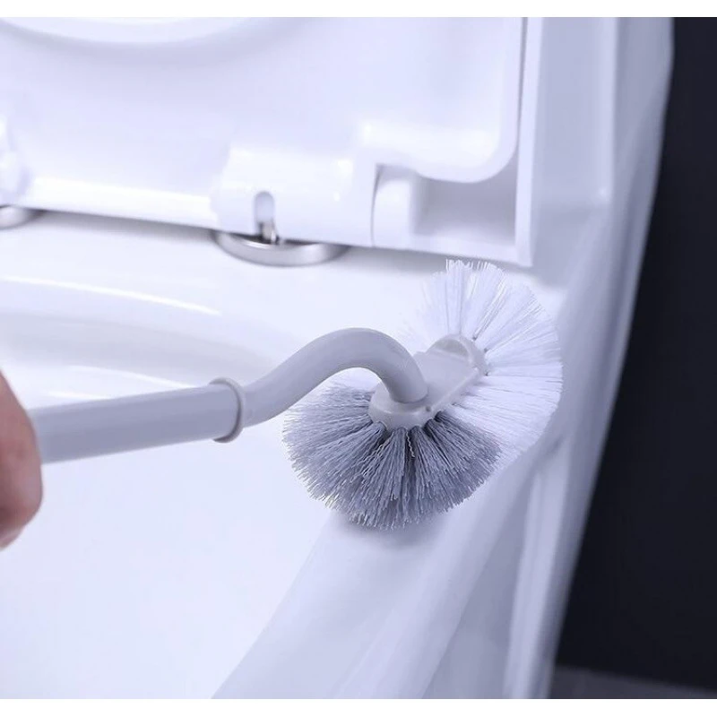 两个装【9.99 福利】日式家用弯曲加长柄清洗马桶刷创意软毛洁厕刷