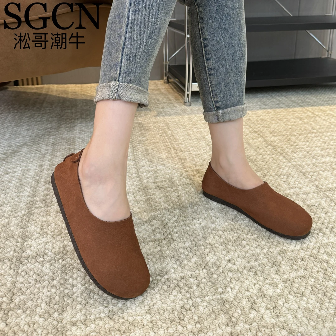 SGCN淞哥潮牛品牌春季新款简约时尚休闲豆豆鞋3399
