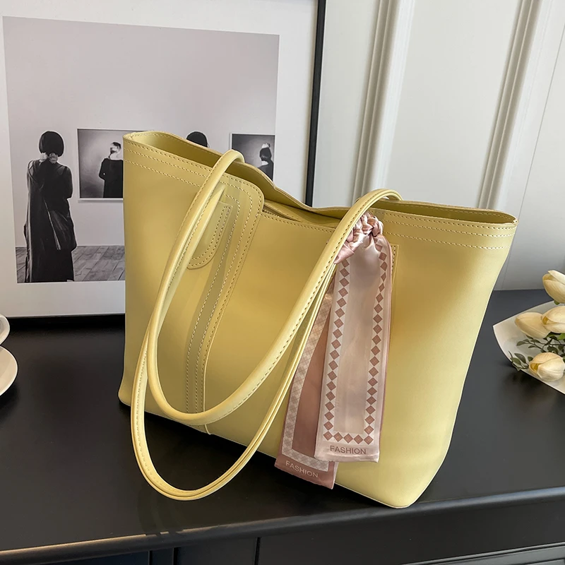 高级质感大容量包包女2025夏季新款时尚通勤单肩包休闲百搭托特包