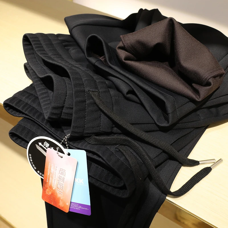 【232408007】23秋冬口碑推荐 保暖黑科技男士加绒休闲直筒长裤