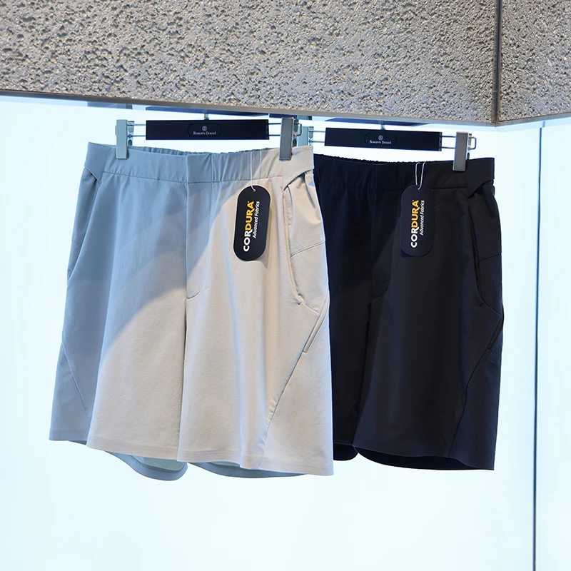 【230112009】酷帅出场/重工裁剪 考杜拉男士轻户外运动休闲短裤