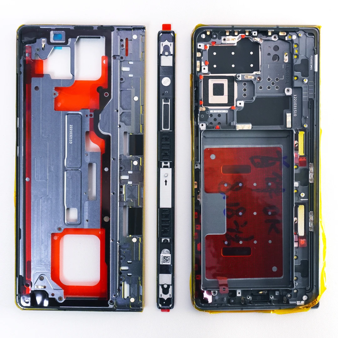 MateX2手机三件套壳换壳维修人使用外壳黑色全新液晶手机壳