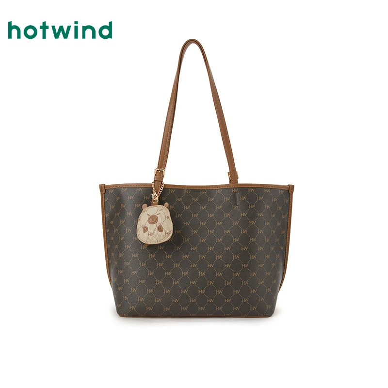 热风2025年春季新款女士托特单肩包B53W25101