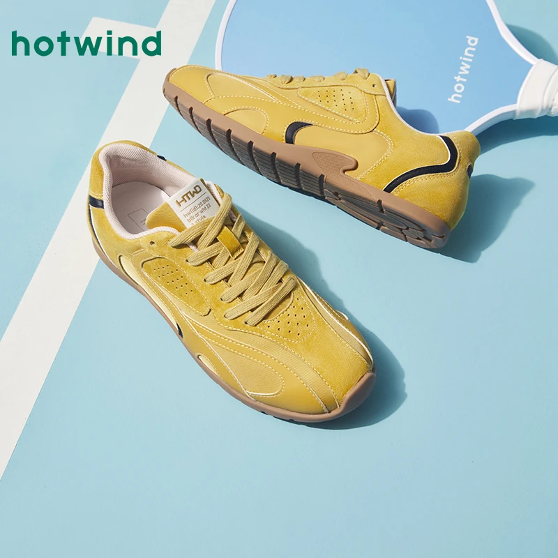 热风德迅慢跑鞋2025年春季新款男士时尚休闲鞋H11M25103