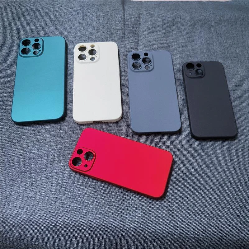 适用苹果13promax手机壳岩砂壳超薄硬壳14plus/13/14保护套磨砂AG