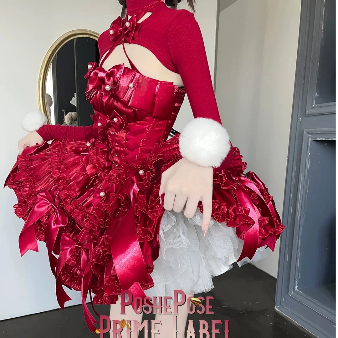 初灵高定如心POSHEPOSE高定如心节日系列温莎圣诞.小麋鹿大全套3