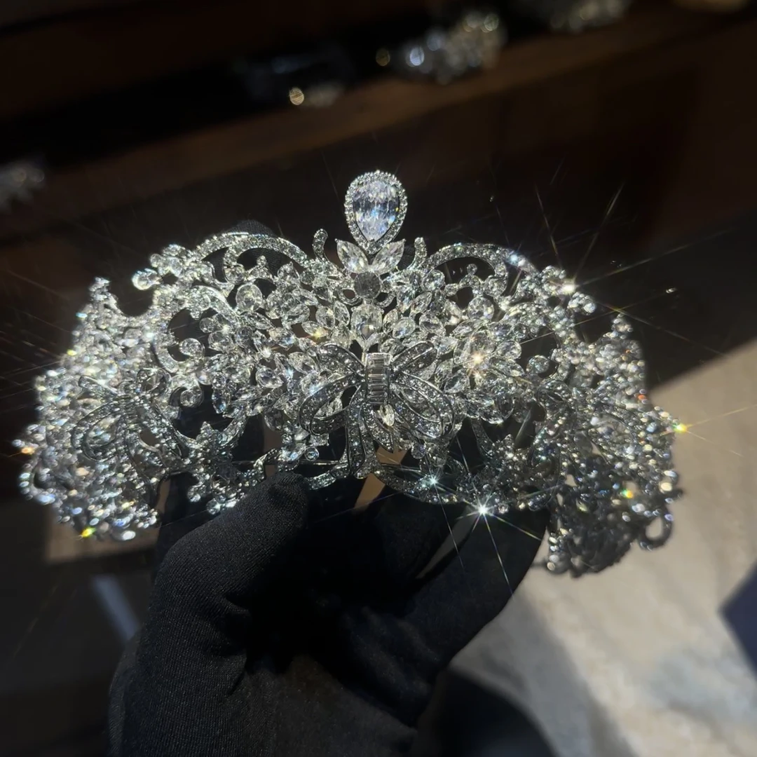 ETE ST1-17457新娘头饰 新款蝴蝶元素皇冠