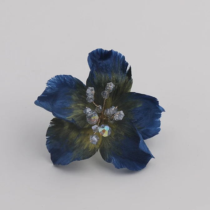 ETE ST2-11382新娘头饰 中式婚礼秀禾百搭蓝色小花花 四个款式