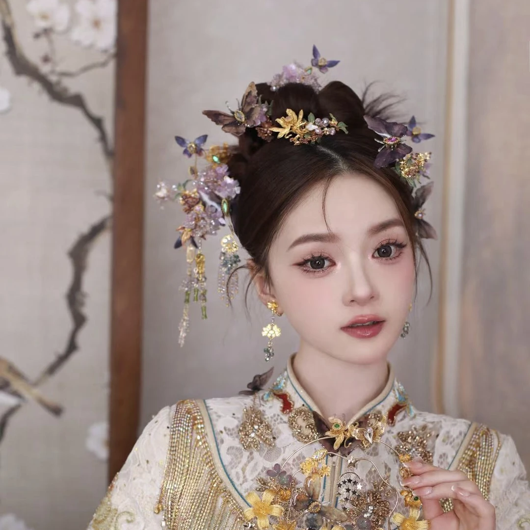 ETE ST2-10709新娘头饰 中式婚礼秀禾头饰