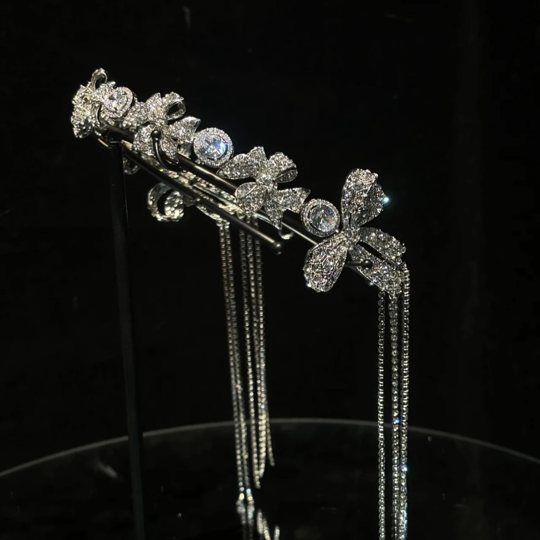 ETE ST1-17228新娘头饰 西式婚礼多用款蝴蝶结皇冠