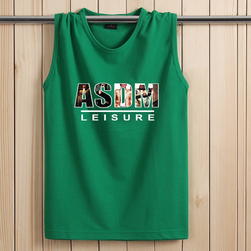 夏季健身肌肉运动背心男透气吸湿宽松训练无袖速干坎肩短袖健身衣