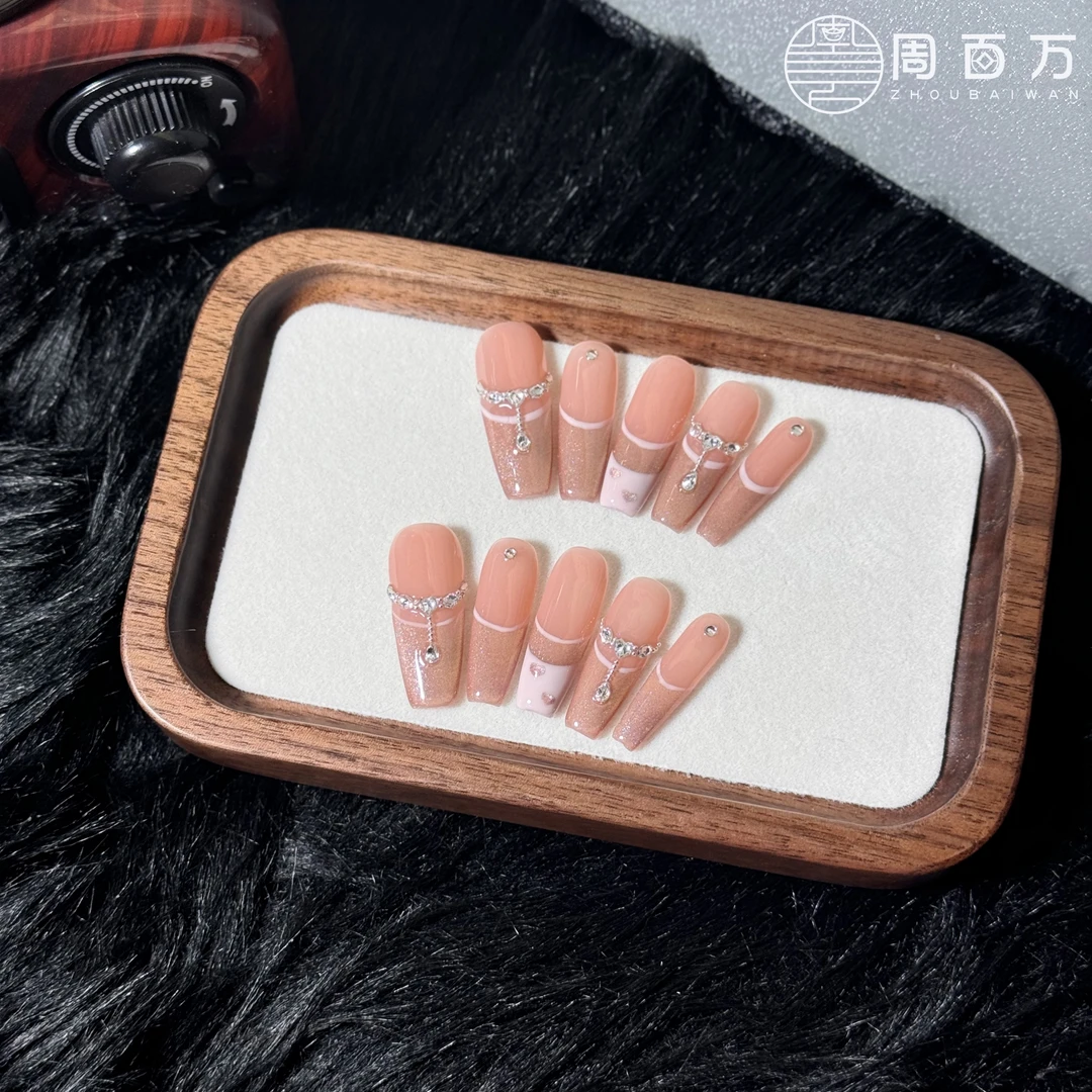 【甜心小姐】周百万纯手工穿戴甲