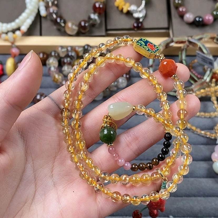 【闪购商品】烟晶手链未镶嵌g 359