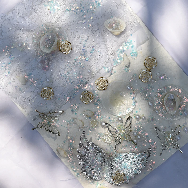 扎痛包材料装饰物填充物拍谷美材料包配件套装链条diy手工制作