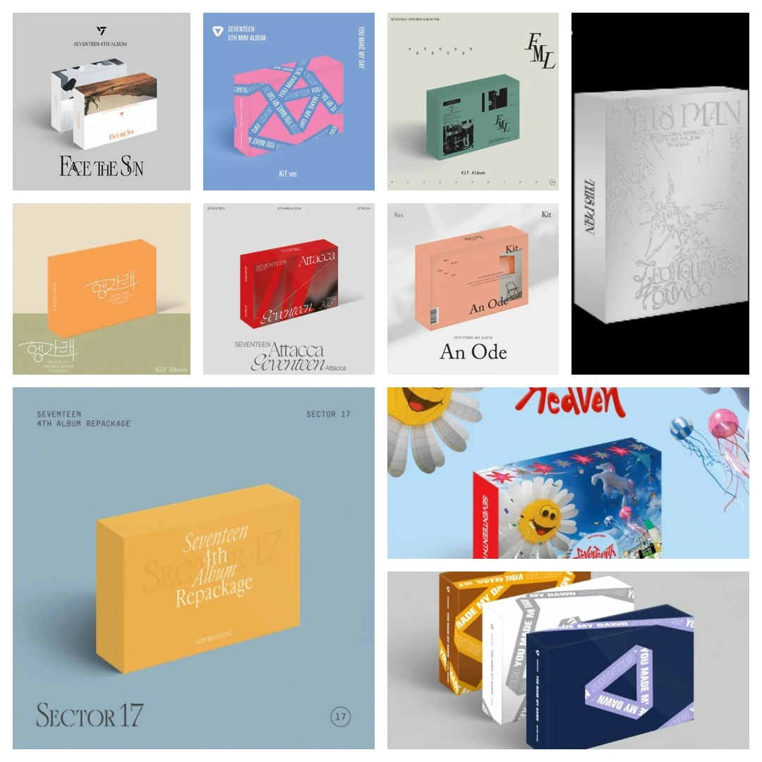 【kit版专辑Seventeen专辑】kit专辑kit合集全新正品现货秒发正规四