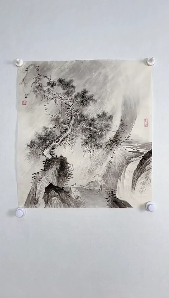 【闪购商品】书法三斗 陈品鑫 50*55
