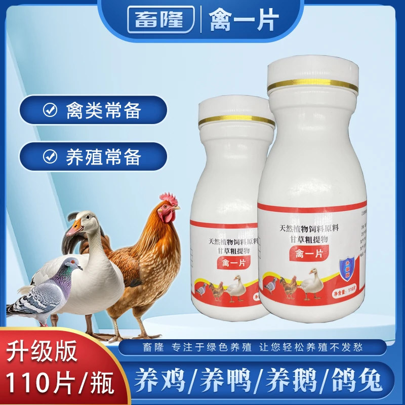 【全新升级】禽一片鸡鸭鹅禽类适用添加剂（花花专属）