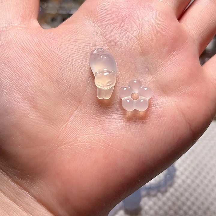 玛瑙/玉髓颈饰未镶嵌钱****！