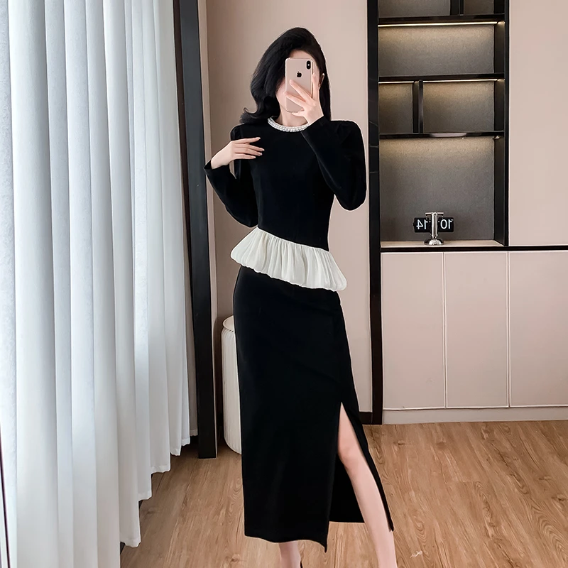 法式轻奢名媛套装裙子女秋款高级设计感上衣包臀半身裙时髦两件套