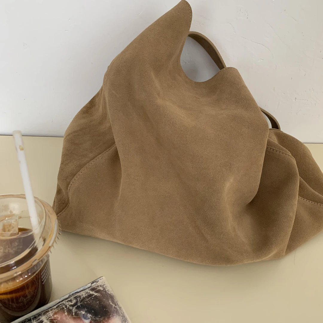 【香香的梨】慵懒百搭大容量真皮包EX010