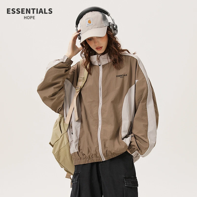 ESSENTIALS HOPE潮牌夹克外套宽松百搭男女2025新款春季上衣