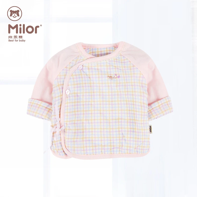 1047米乐熊花蕾薄棉半背衣M1S1047A