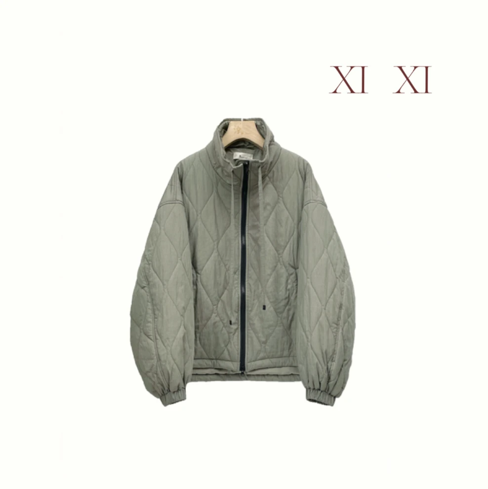 【汐汐女装】韩系小个子休闲设计感百搭立领短款棉服外套 K63019