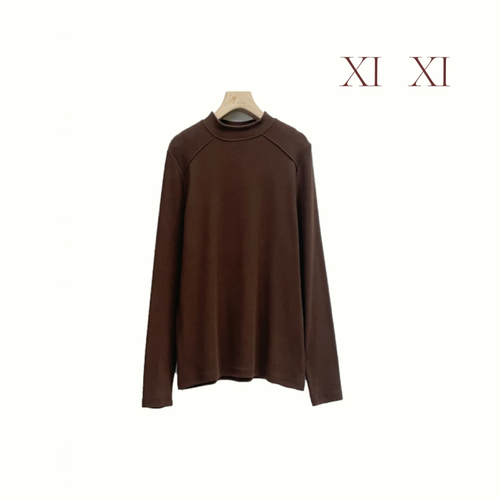 【汐汐女装】秋冬小个子定制舒适百搭纯色显瘦打底 9762