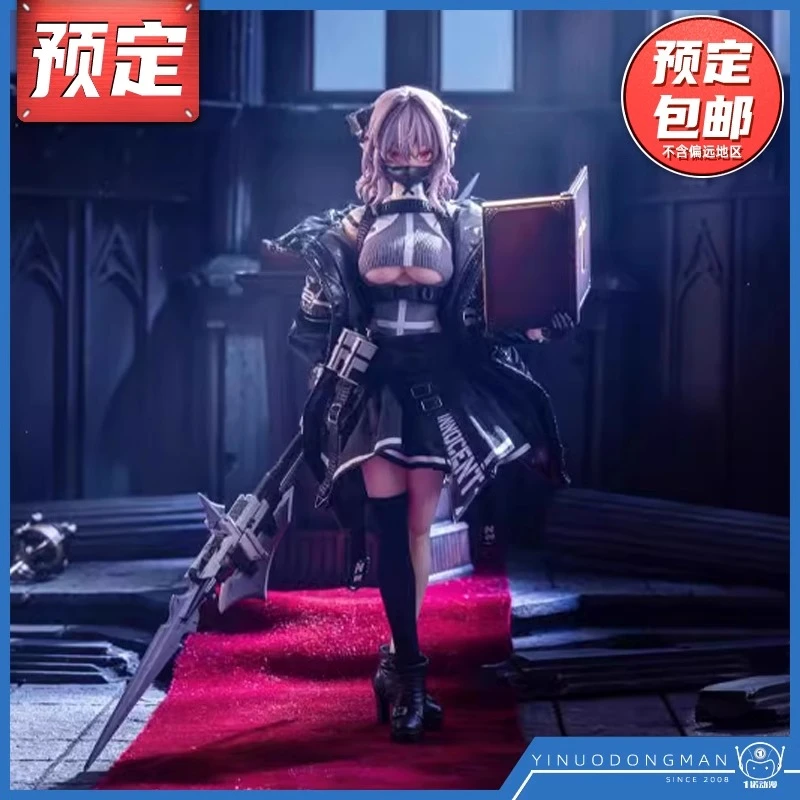 预定 HASUKI 神猫跳动1/12魅魔修女芙莉德可动成品手办Pocket Art