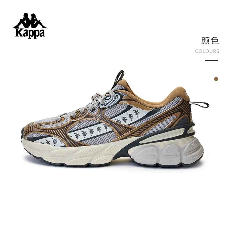 KAPPA/背靠背Kappa潮流跑鞋2024新款男运动跑鞋串标休闲老爹鞋
